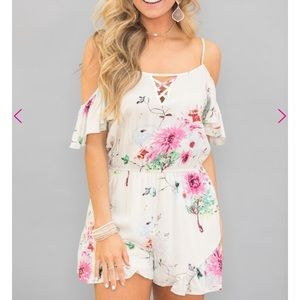 NWT floral romper